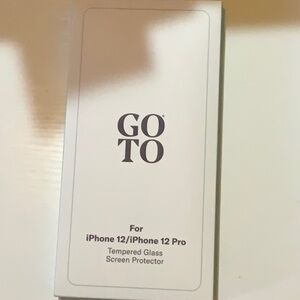 Tempered Glass Screen Protector for iPhone 12/12 Pro - Clear